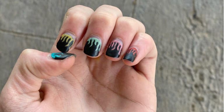 Guys, what's your excuse for wearing black nail polish? - Forums -  MyAnimeList.net