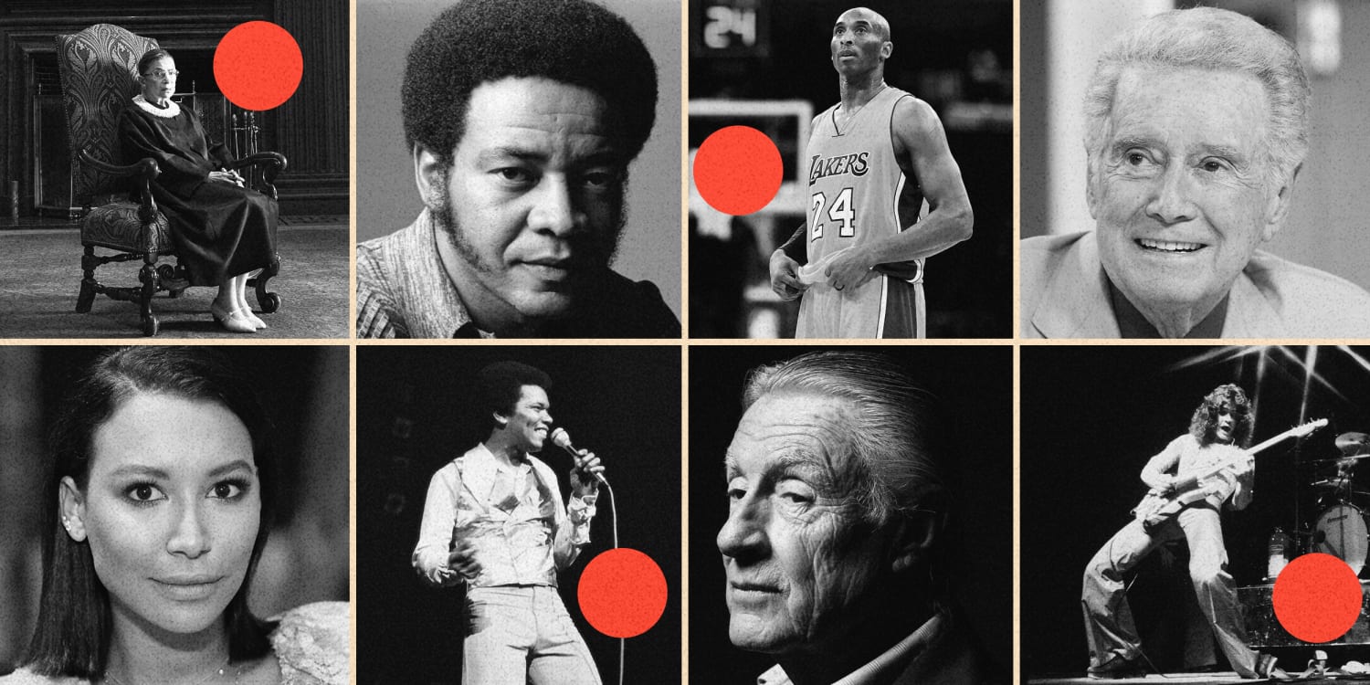 Celebs we lost in 2020