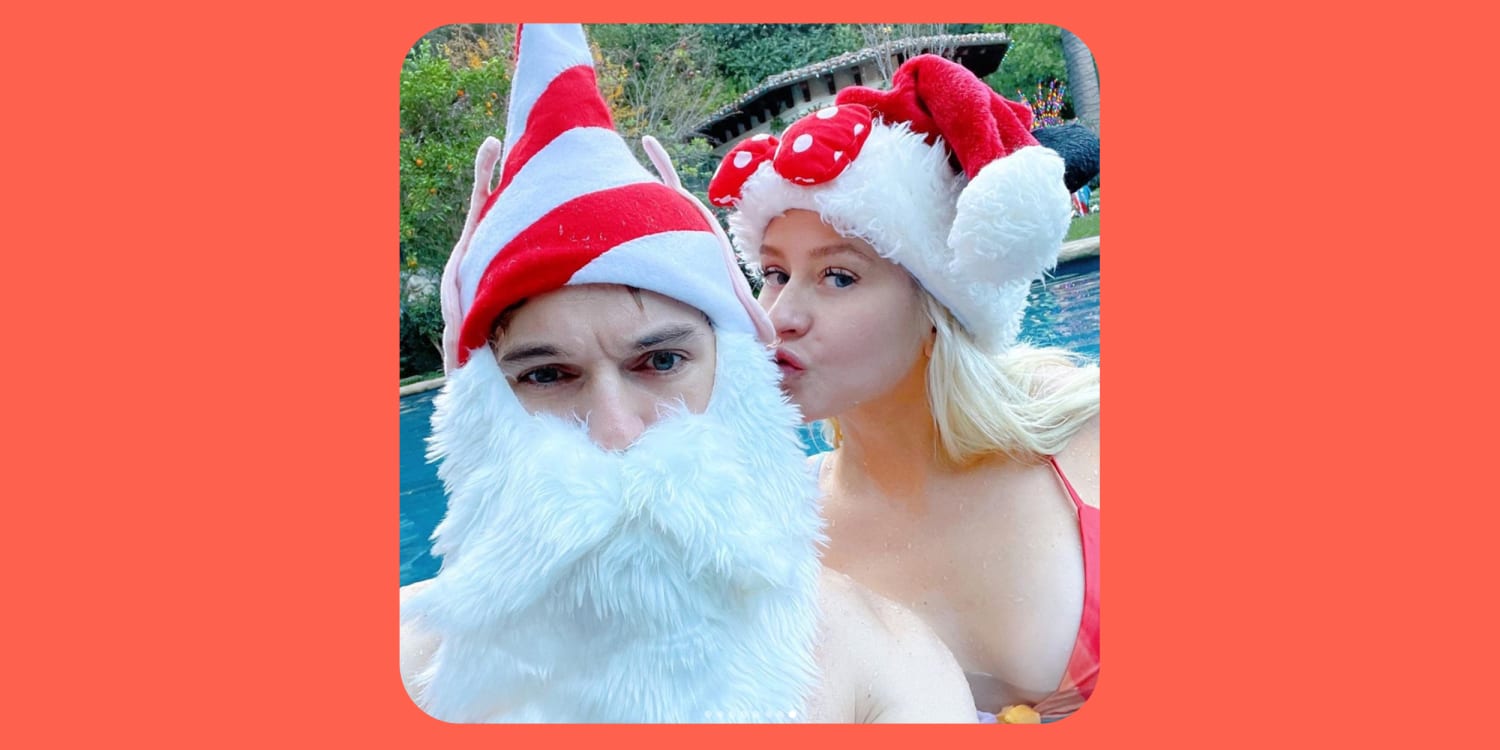 Christina Aguilera's Christmas photos give rare look at family life