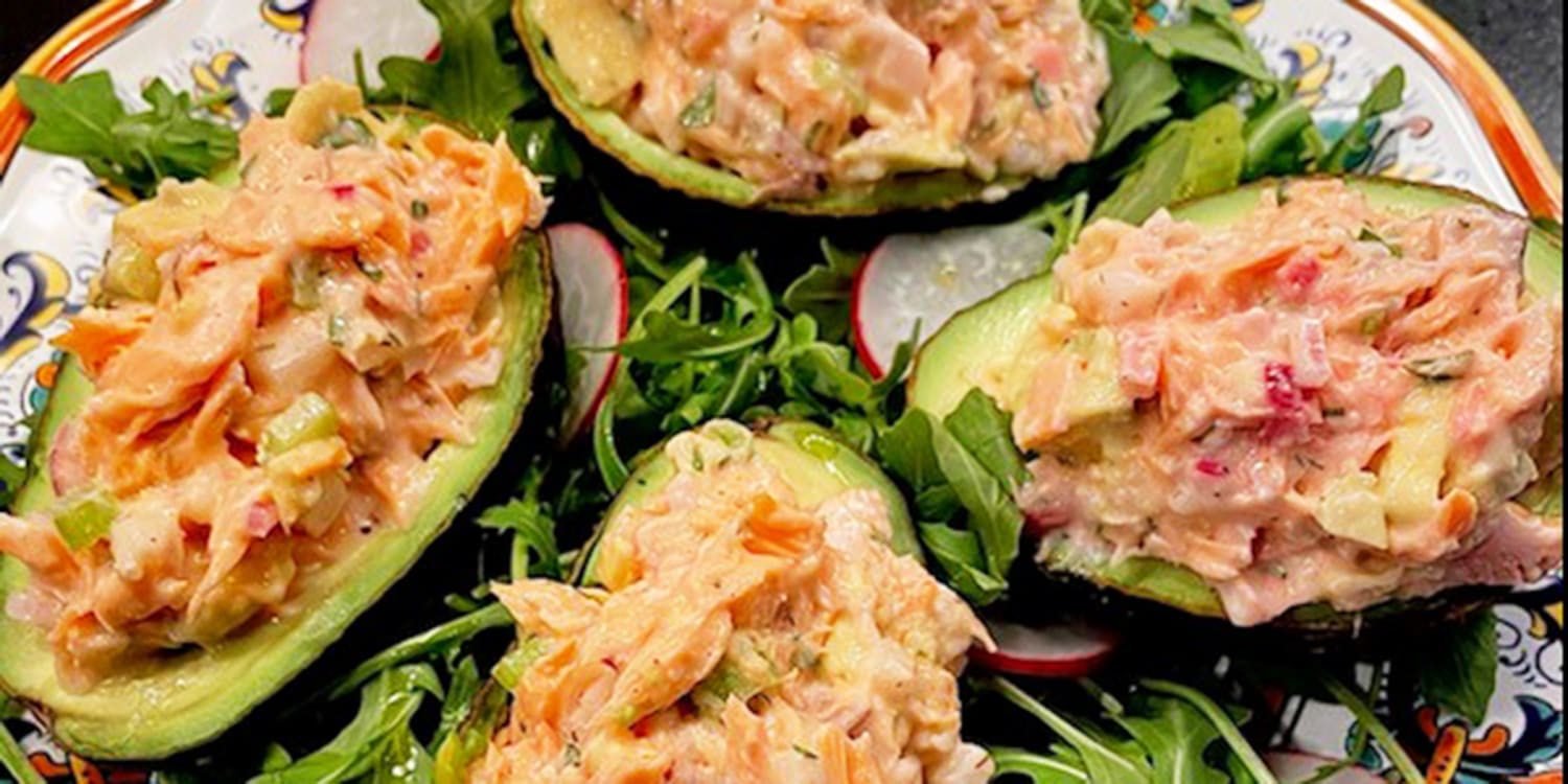 Valerie Bertinelli's Salmon SaladStuffed Avocados