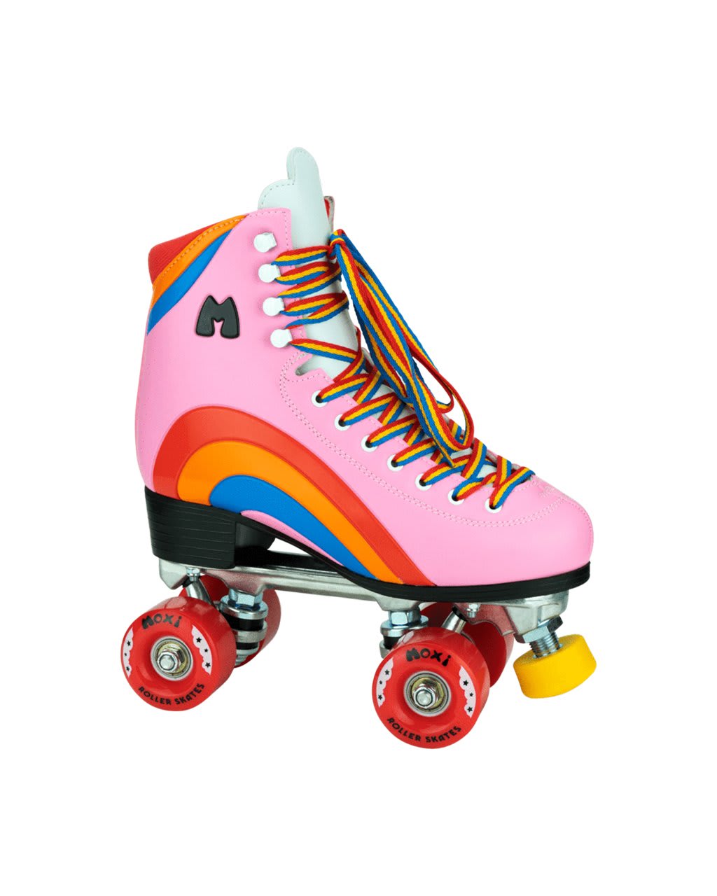 PHSDA Womens Roller Skates PU Leather High-top Roller Skates Four-Wheel Roller Skates Shiny Roller Skates for Unisex Kids and Adults