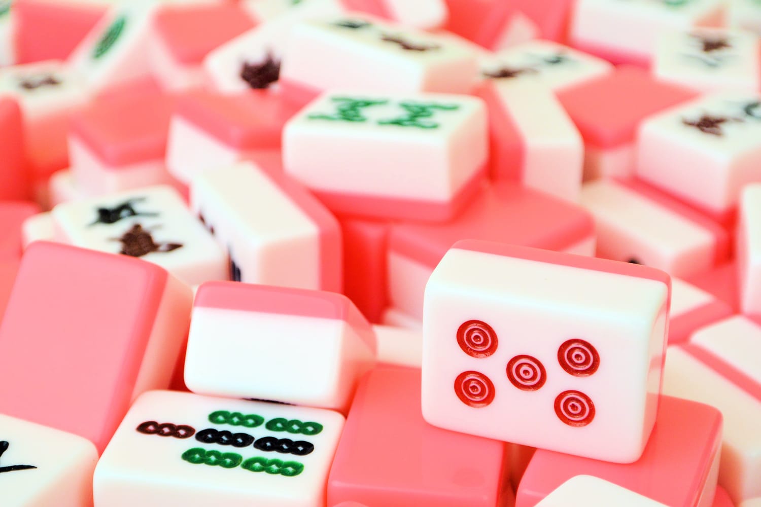 Mahjong Set With Numbers