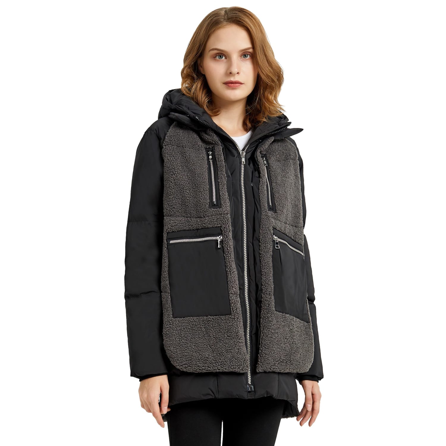 fleece down coat is the best winter jacket