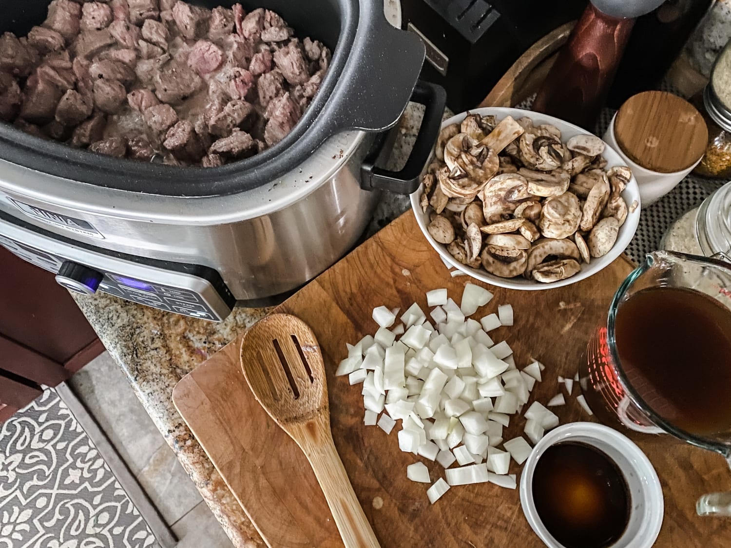 Slow Cooker Beef Stroganoff for Two - Peyton's Momma™