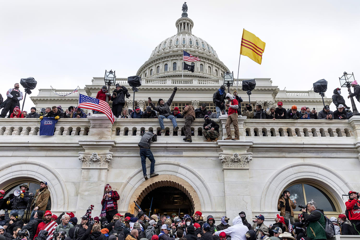 Why The Defunct South Vietnam Flag Was Flown At The Capitol Riot