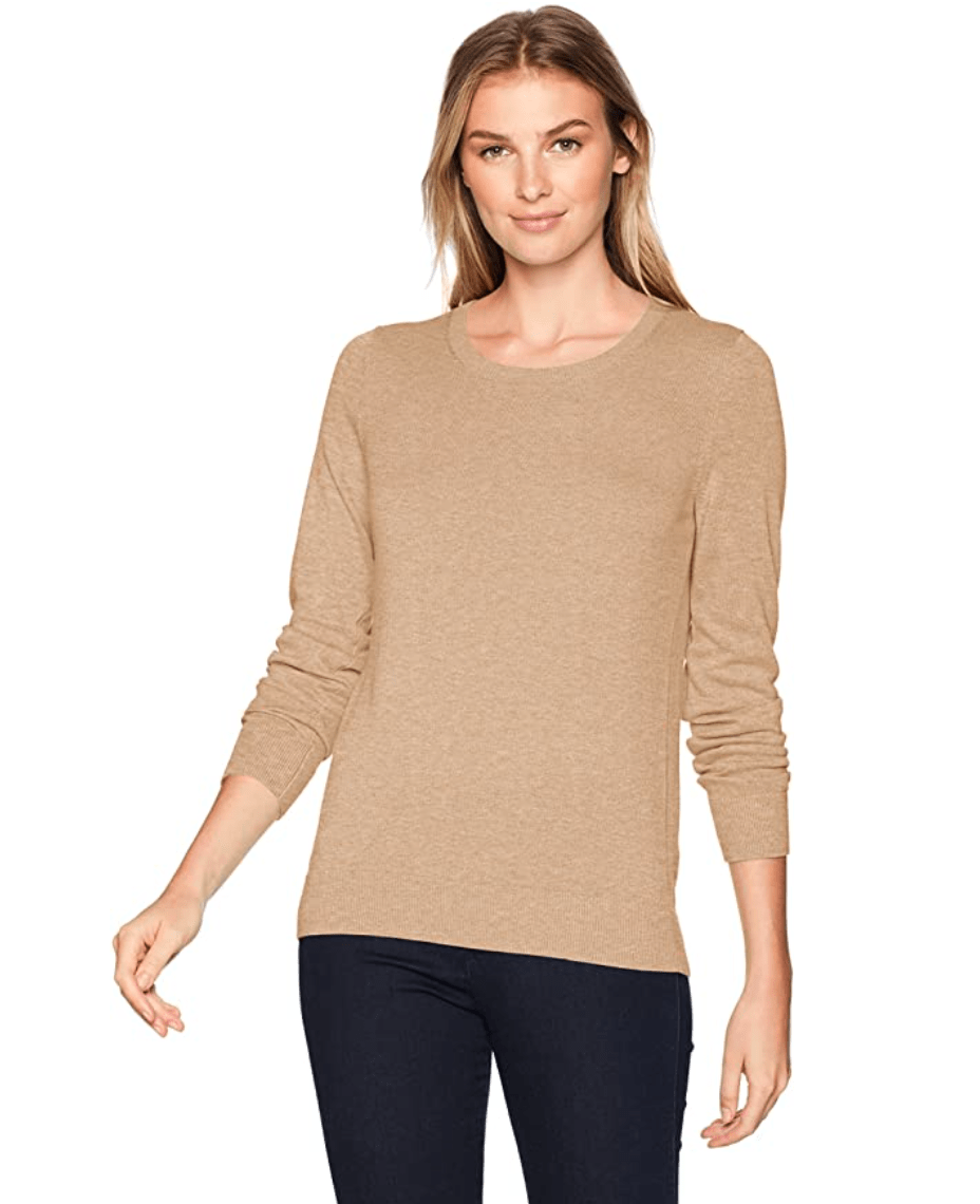 This women's crewneck sweater from Amazon is only $25