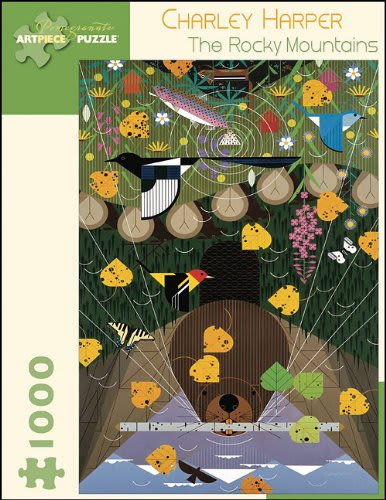 We Think the World of Birds 1000-Piece Jigsaw Puzzle Charley Harper