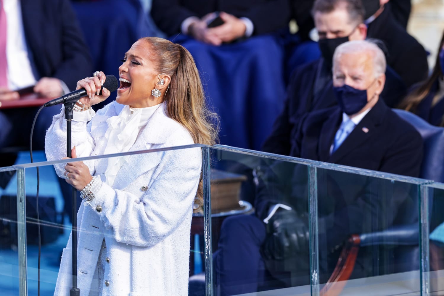 Jennifer Lopez and Alex Rodriguez Live it Up at Super Bowl 2021