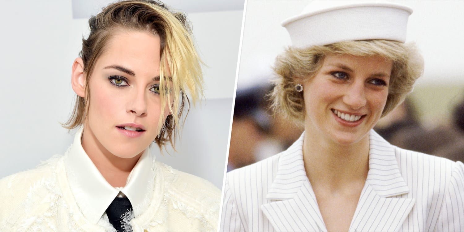 Kristen Stewart Puts Rock Star Spin on Classic Princess Diana Look