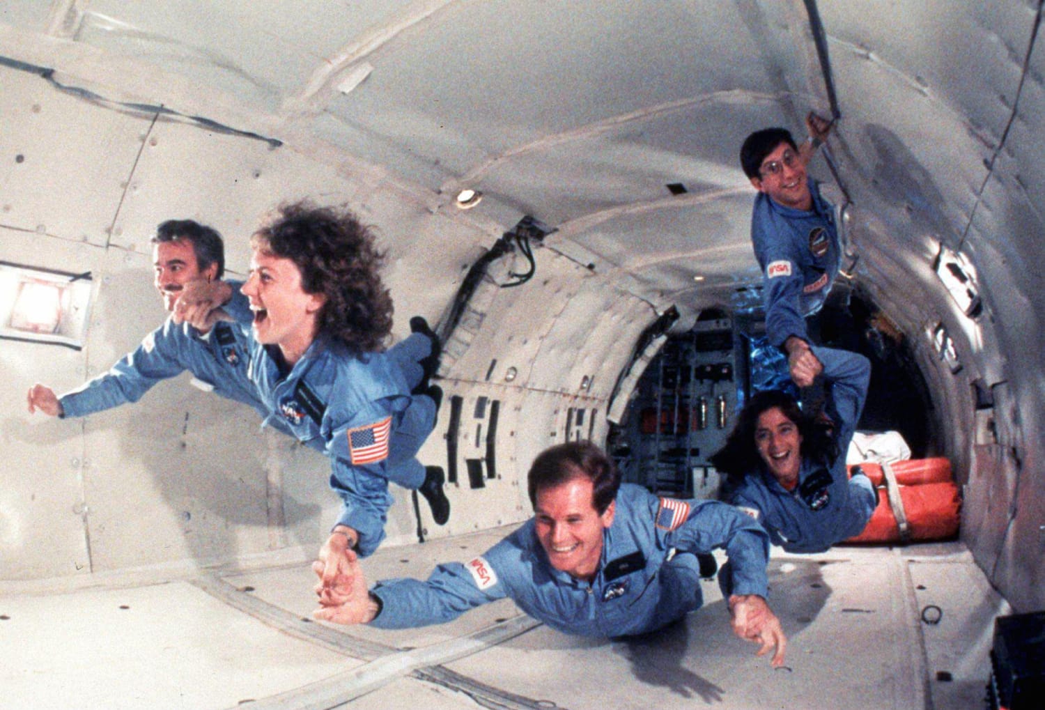 nasa picture of challenger crew