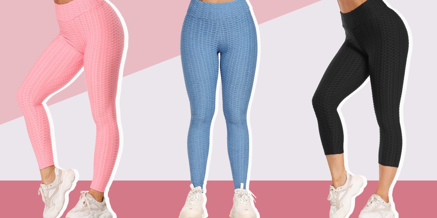 textured tiktok leggings