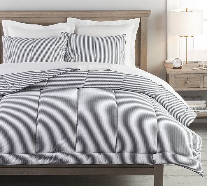 16 Best Comforter Sets Of 2021 The, Wheaton Stripe Duvet Cover Sham Navy