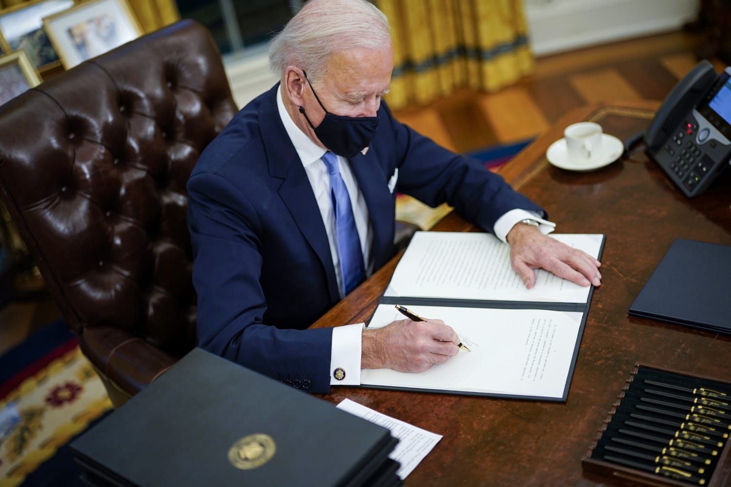 Washington, USA. 20th July, 2021. US President Joe Biden holds a