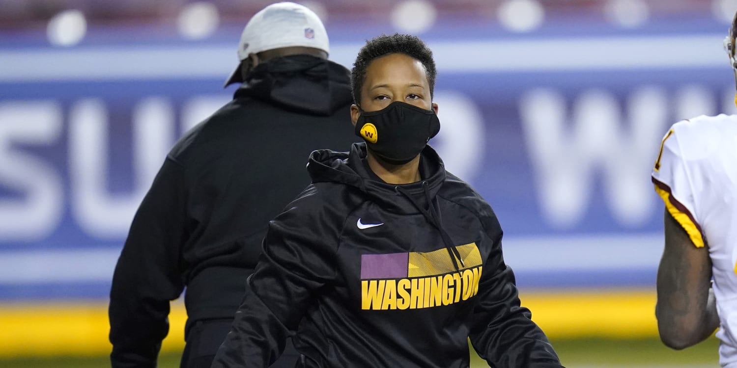 The Washington Football Team's Jennifer King Becomes First Black Female  Assistant Position Coach in the NFL