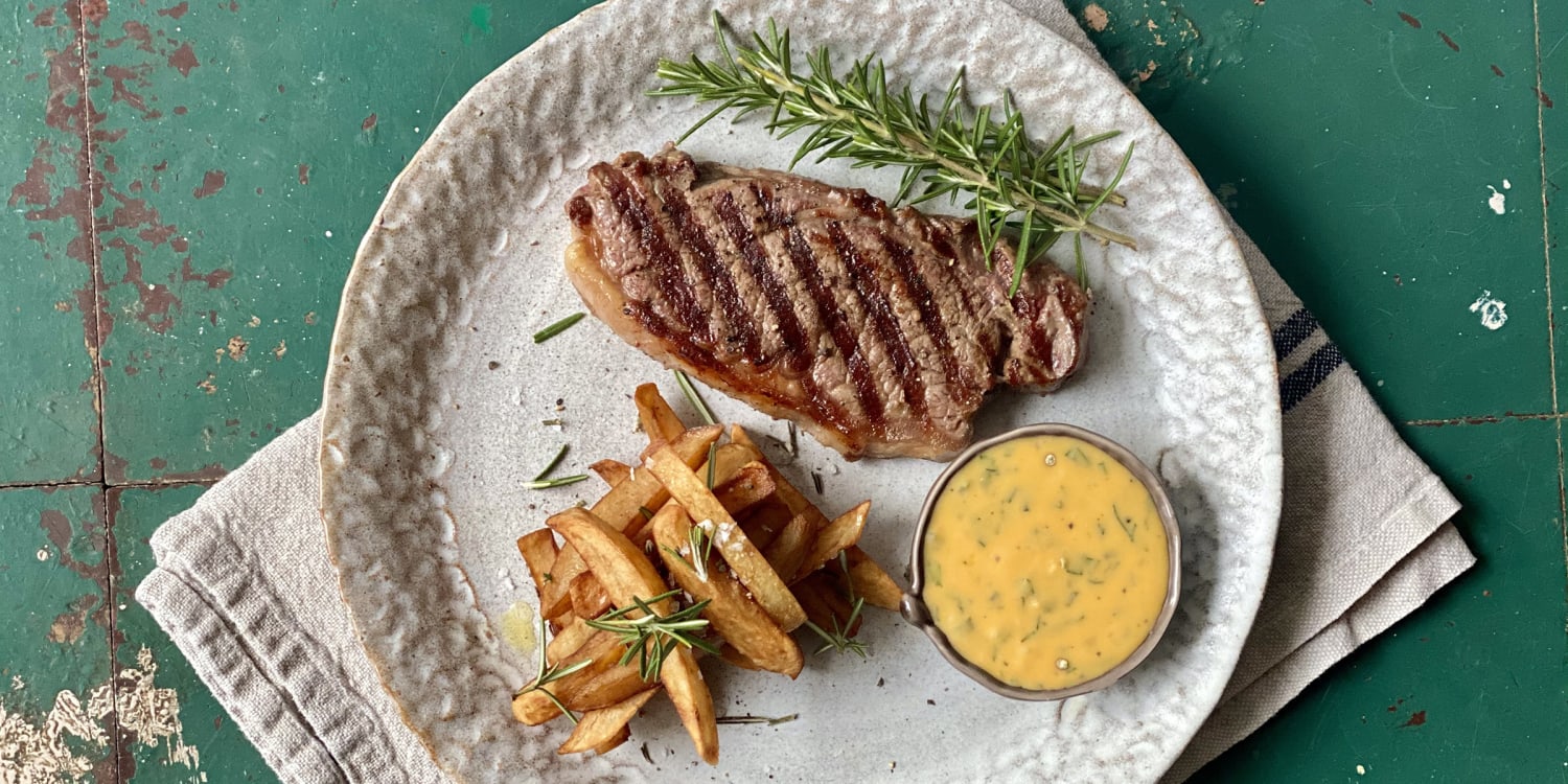 Steak Frites With 10 Minute Bearnaise Sauce Recipe