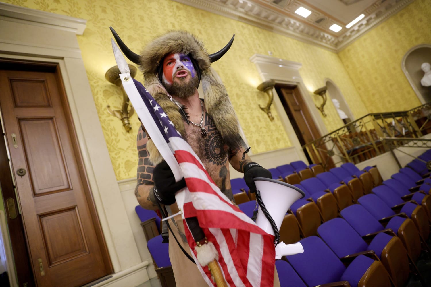 'QAnon Shaman' from Capitol riot expected to plead guilty in deal with prosecutors