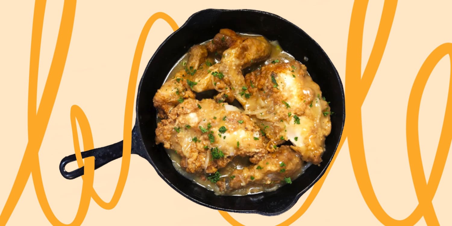 Smothered Chicken Recipe I Panning The Globe