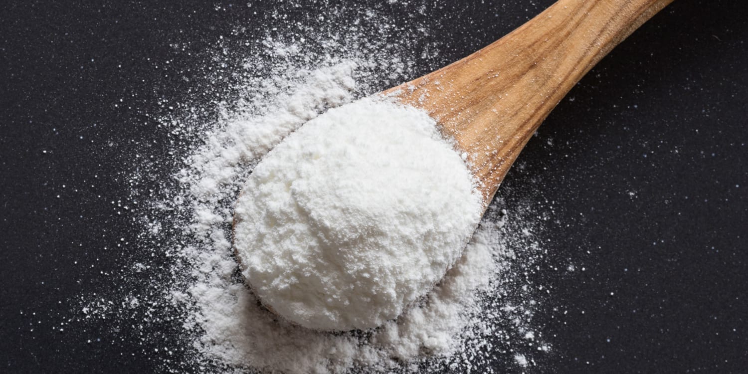 Baking soda in baking