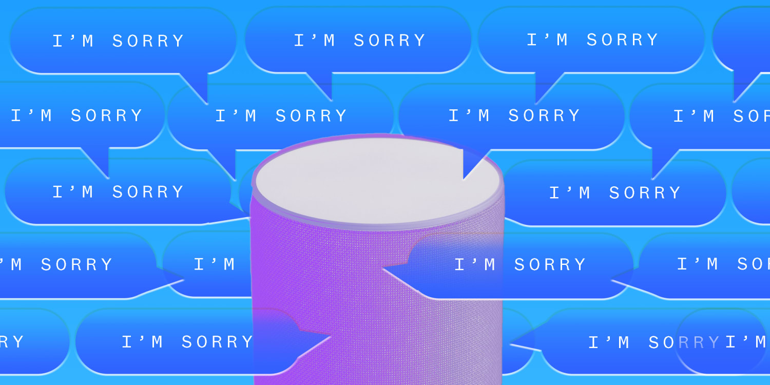 Amazon Echo's Alexa is programmed to always apologize — especially when  it's not her fault
