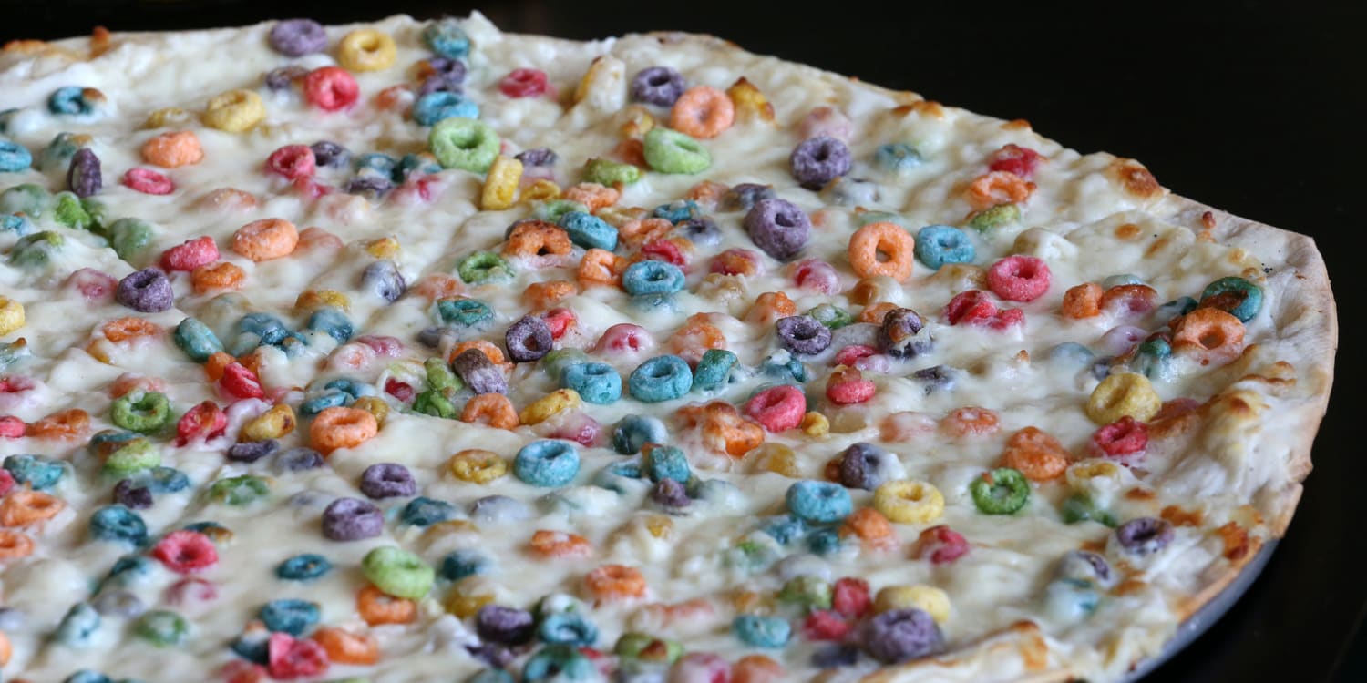 Iowa pizzeria serves up breakfast pizza with Froot Loops