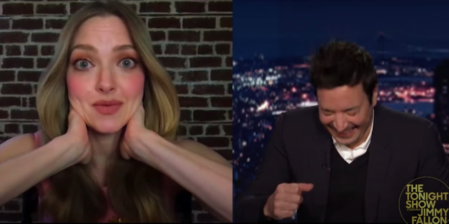 Amanda Seyfried Hilariously Interrupted During Tonight Show Interview