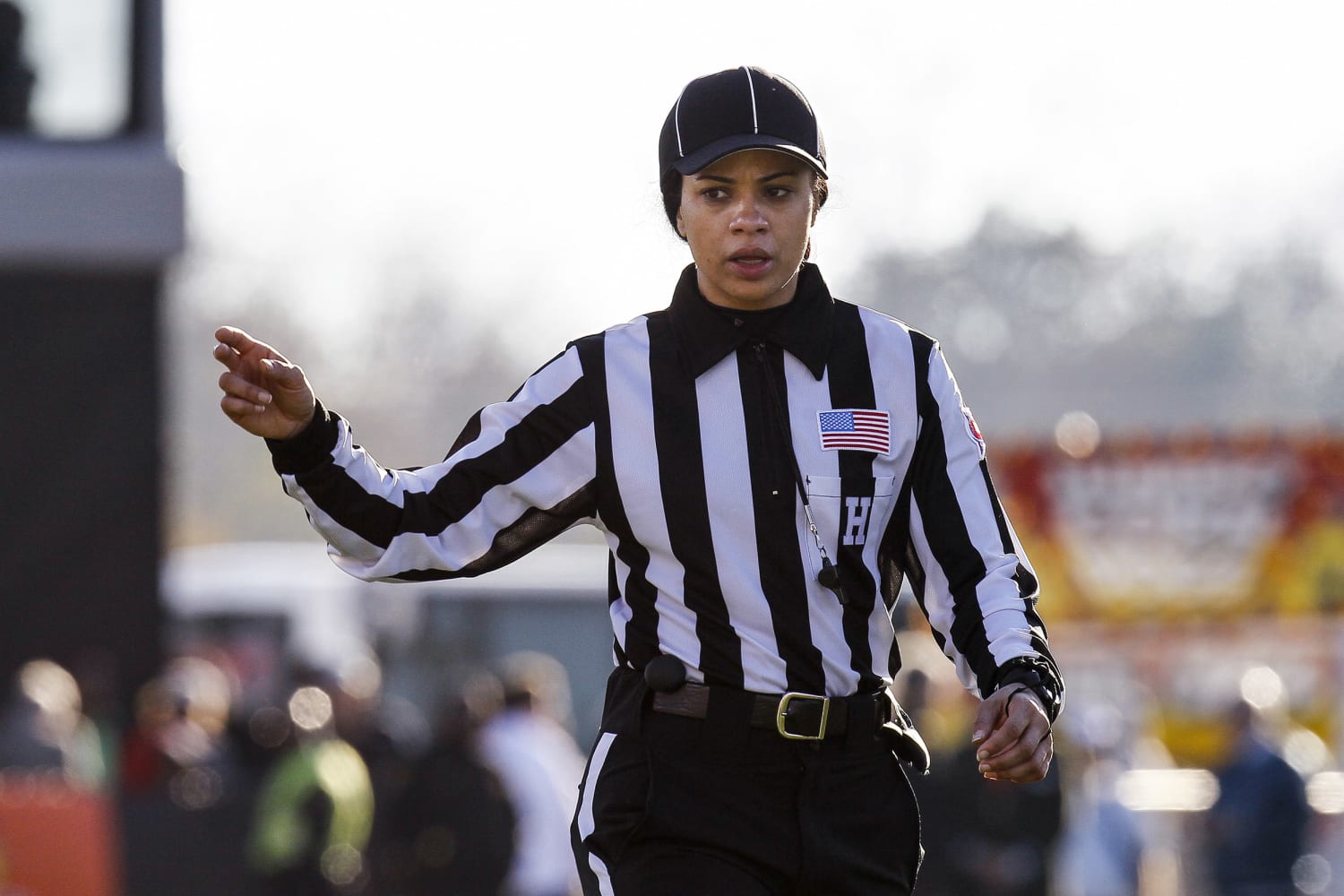 NFL makes Maia Chaka its 1st Black female official