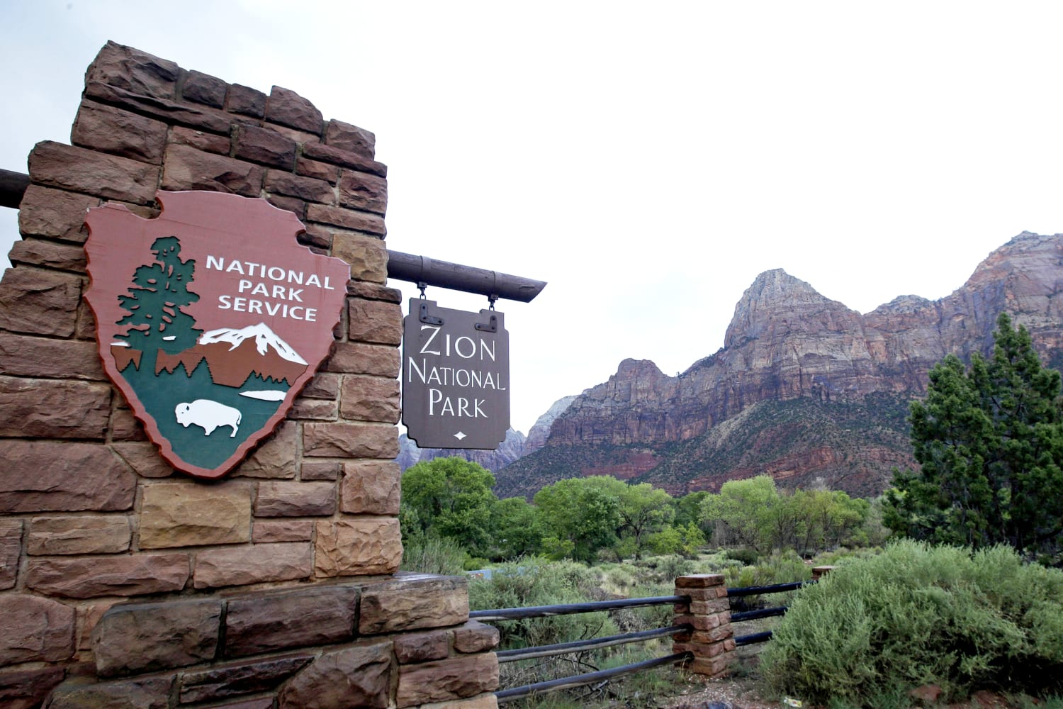 are dogs allowed in angels park zion national park