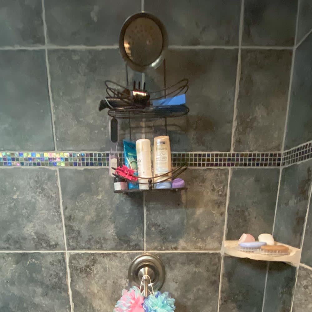 The best shower caddy for the eucalyptus shower trend