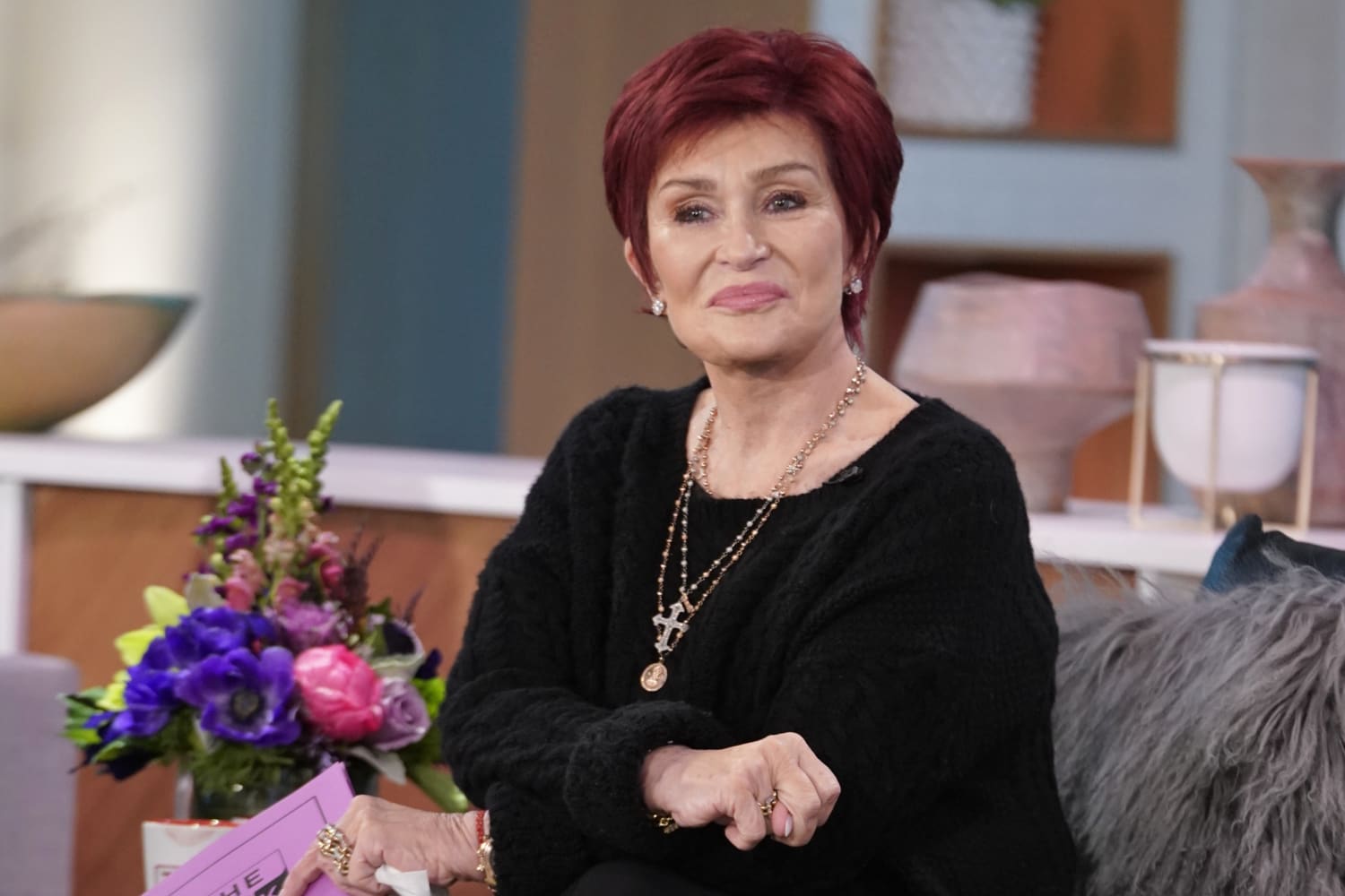 Sharon Osbourne says 'CBS blindsided me' with heated Piers Morgan  discussion on 'The Talk'