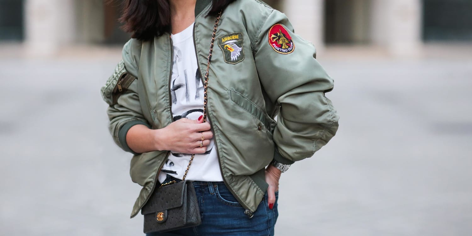 Women Brown Sherpa Leather Bomber Jacket | Flight Jacket