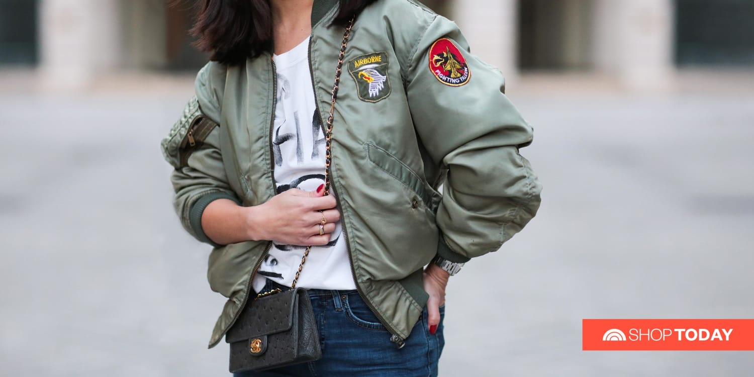 Green Varsity Jacket Womens