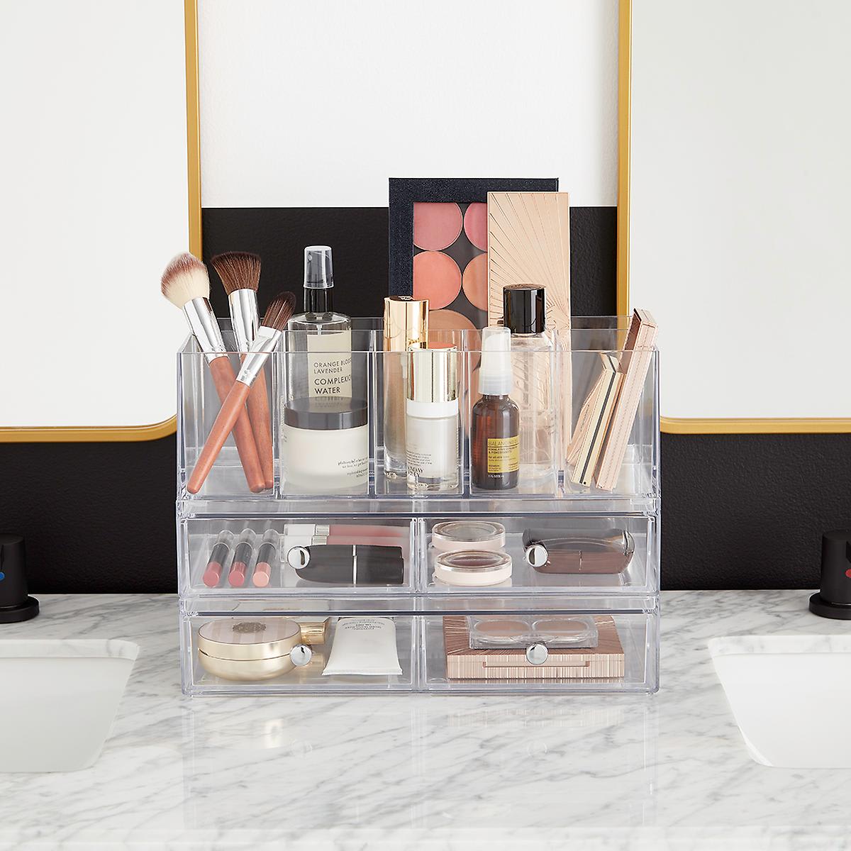 Stylish and Affordable Acrylic Makeup Organizers