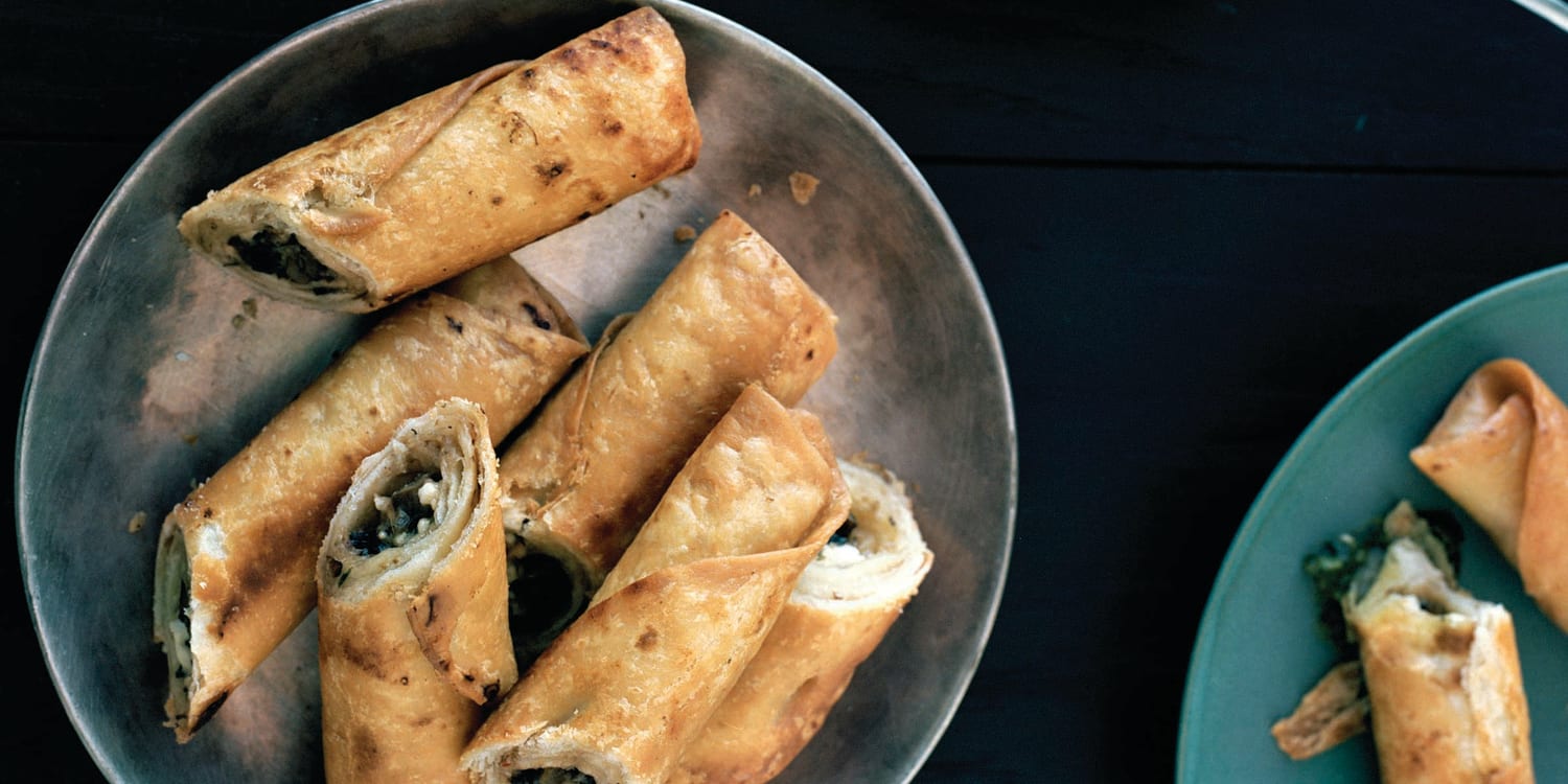 Padma Lakshmi's Mushroom and Cheese Flautas Recipe