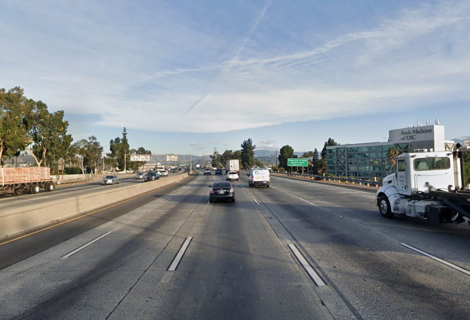Los Angeles County Deputy Killed By Flying Tire On Freeway