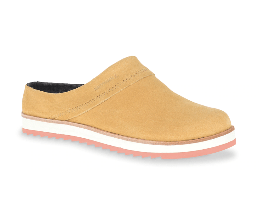 casual comfy clogs suede