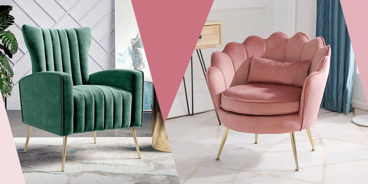 14 Best Accent Chairs To Spruce Up Your, Bright Coloured Accent Chairs