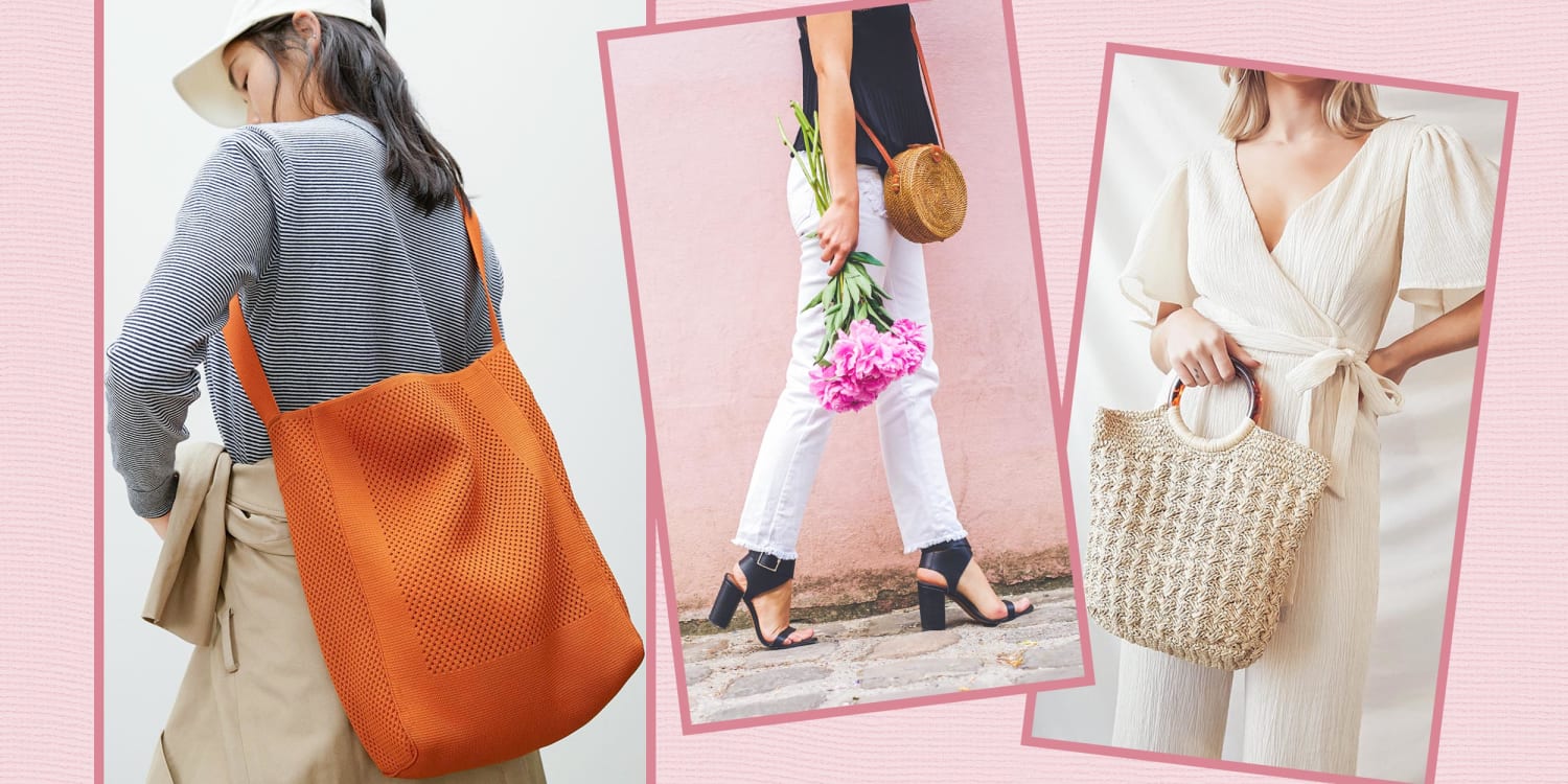 16 Trendy Bags That Are Perfect For Spring And Summer TODAY | Fashion Round  Straw Weaving Flower Shoulder Bags For Women Casual Summer Beach C |  tk.gov.ba
