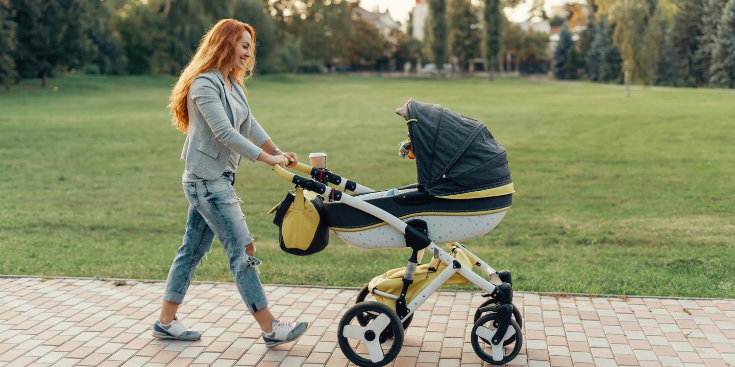 Stroller with hotsell baby facing you