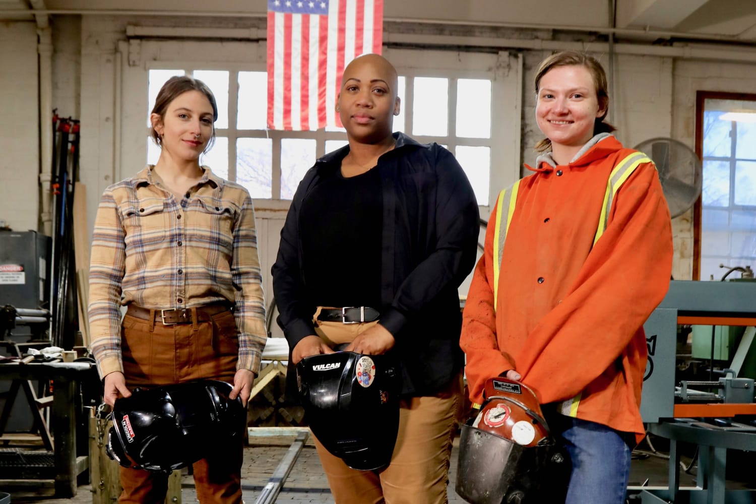Female welders torch glass ceiling in male-dominated field