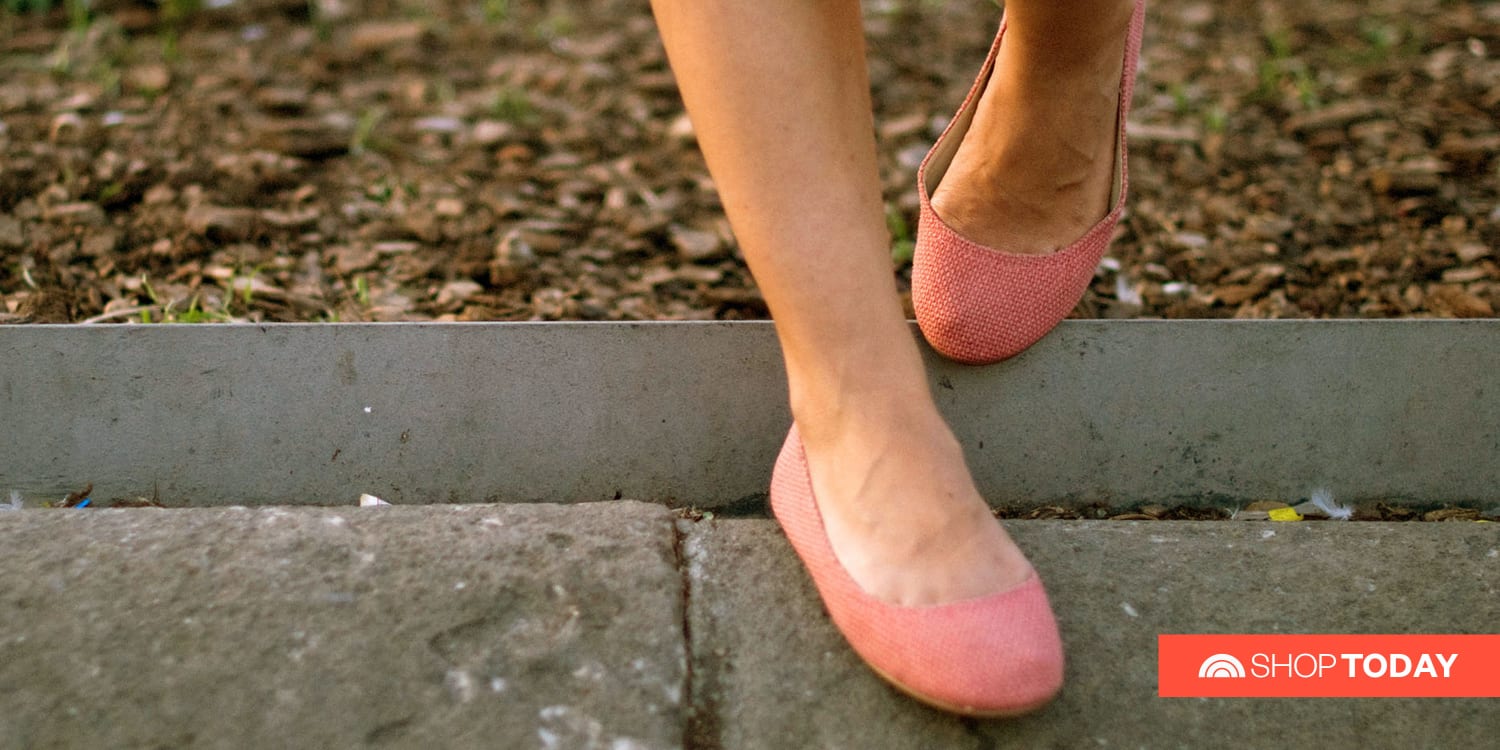 MUSSHOE Ballet Flats for Women Comfortable Women's Flats Memory Foam Slip on Pointed Toe Flats Shoes Women