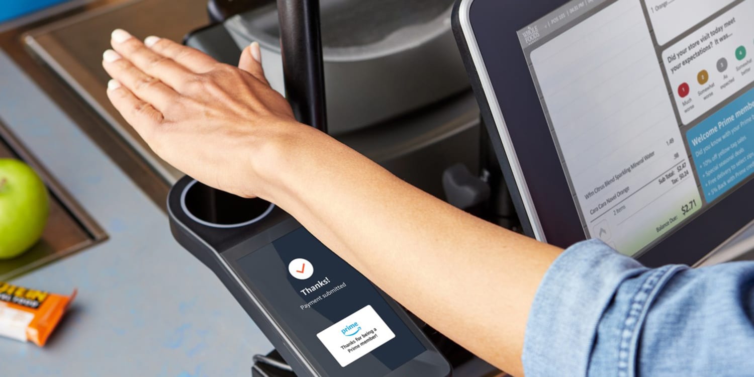 Pay with your hand? Amazon is bringing palm-scanning payment system to  Whole Foods
