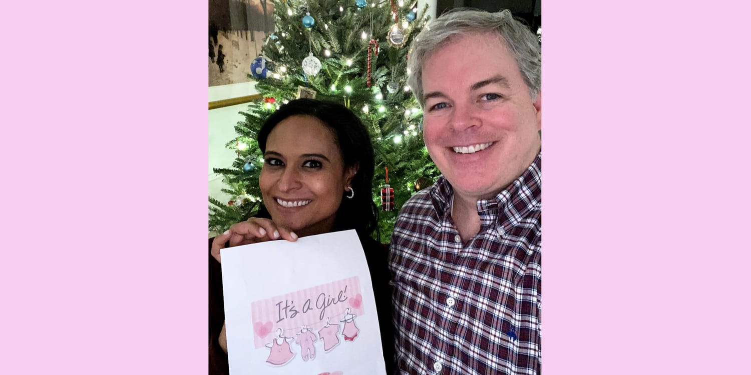 NBC News' Kristen Welker and husband John Hughes are expecting a baby girl