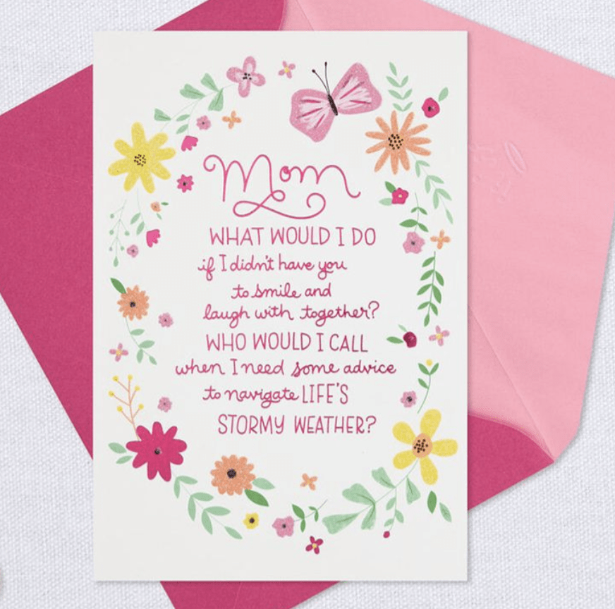 Pink Mom Stuff Mom Greeting Card Funny Mothers Day Card Happy Mothers Day.You Should Know Youre Pretty Awesome 