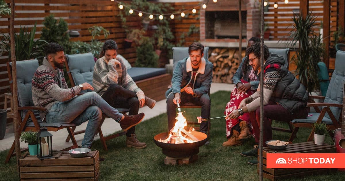 18 Best Outdoor Fire Pits To Enjoy This, Home Depot Black Friday Fire Pit Set