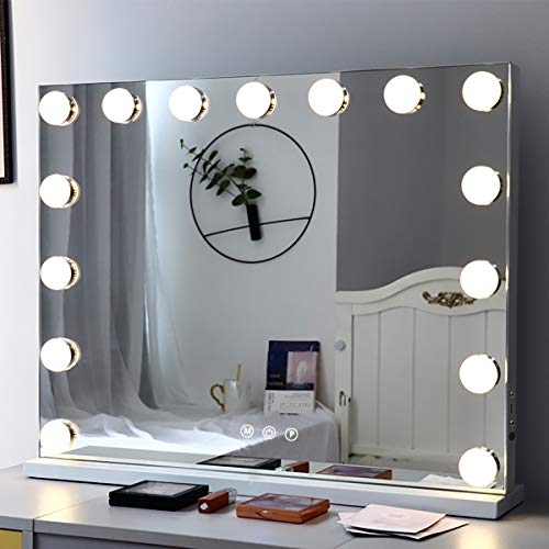 Best Lighted Makeup Mirrors For Your Vanity, Vanity Desk With Mirror And Lights Target