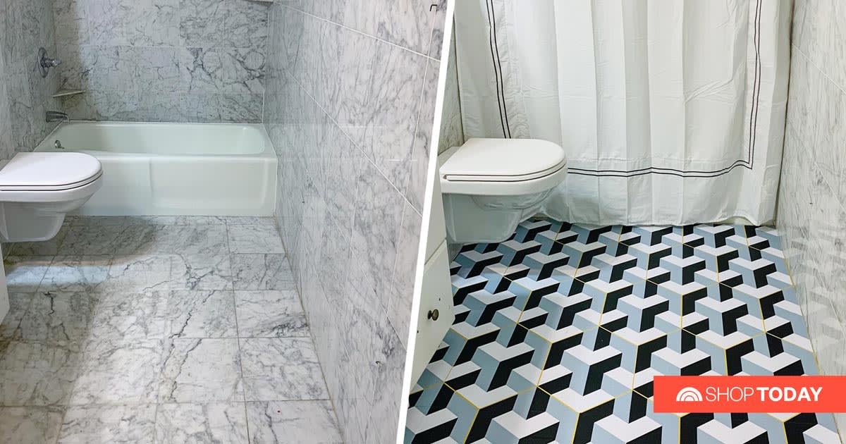 11 Affordable Diy Decor Ideas To Help, How To Put Down Stick On Tile In The Bathroom