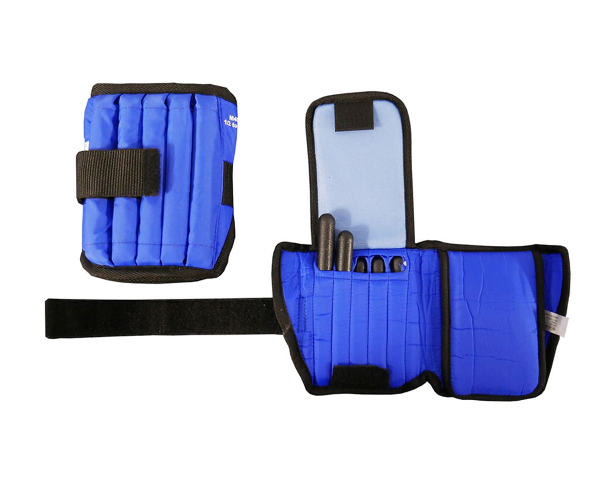 Buy All Pro Weight Adjustable Ankle Weights, Blue
