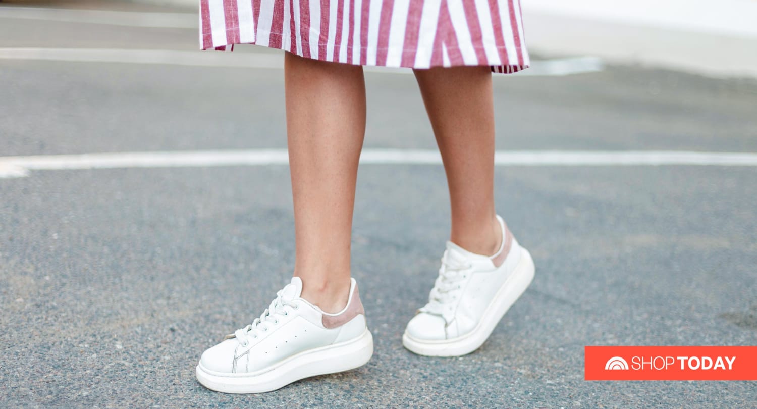Sneakers to wear with dresses 2021