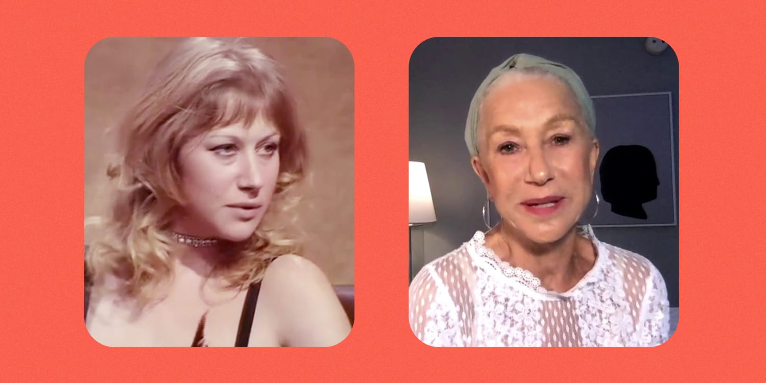 Helen Mirren reacts to sexist interview clip from 1975