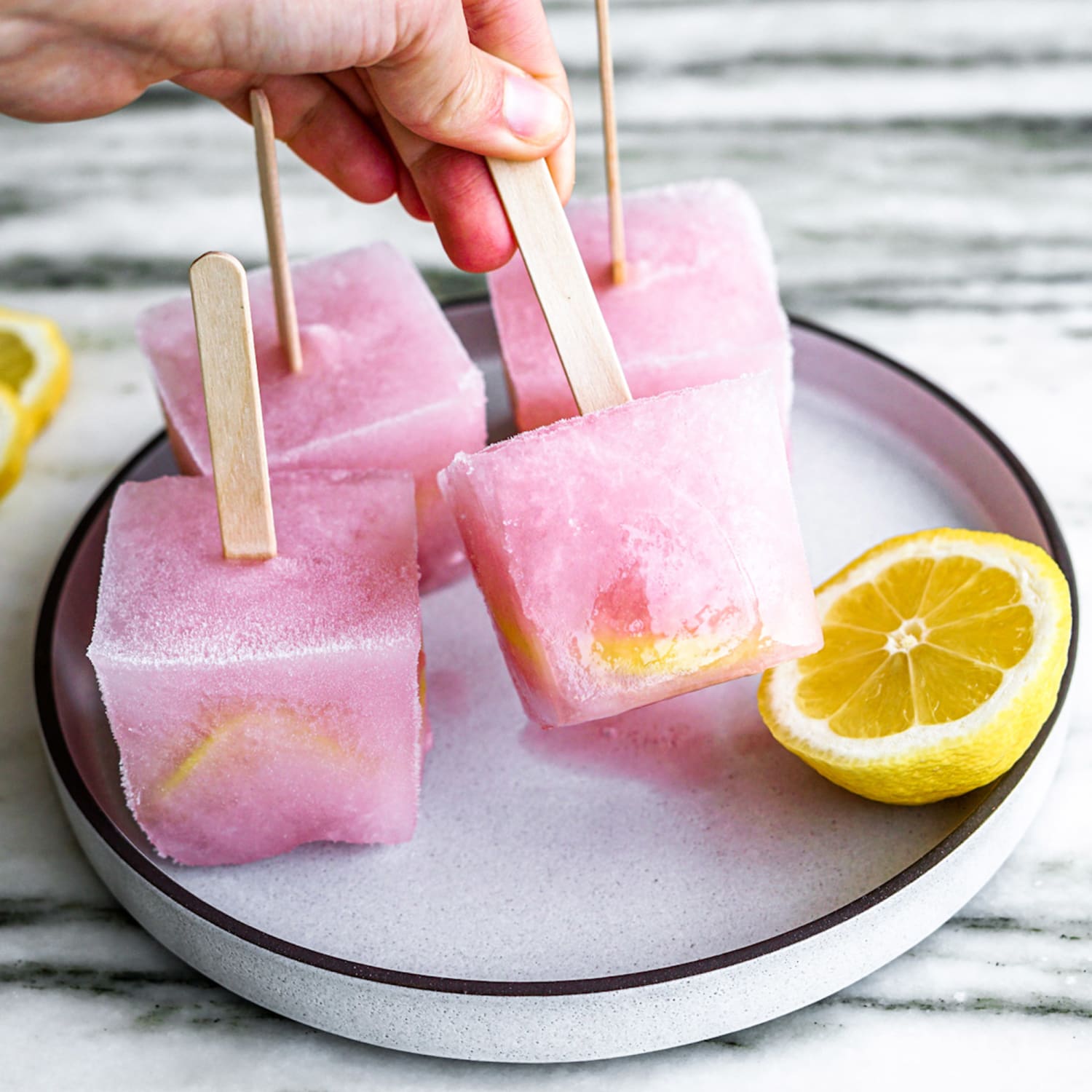 Frozen Pink Lemonade Fruit Pops - 14oz/8ct - Good & Gather™